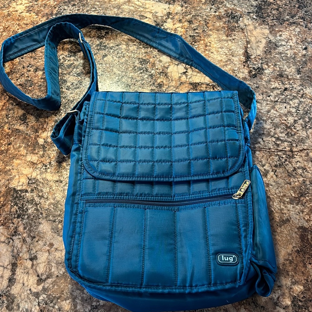Lug Moped Cross body with water bottle holder
